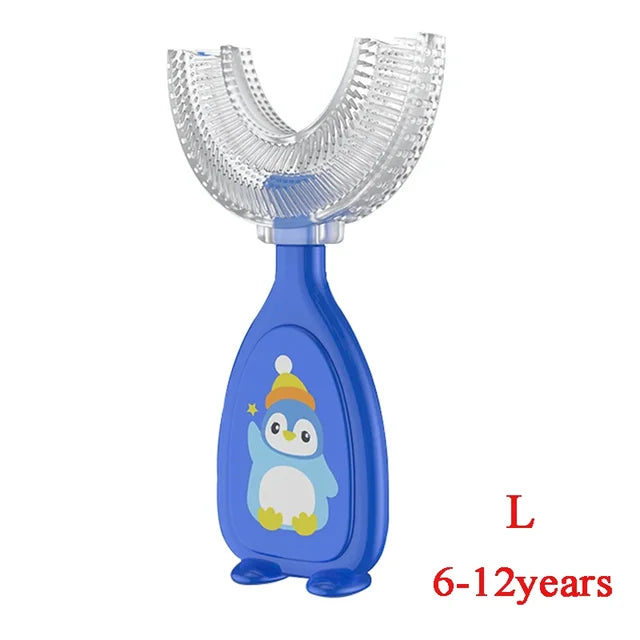 New Hot Children Smart 360 Degree U Shape Manual Toothbrush